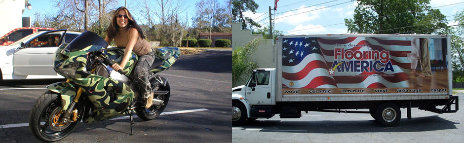 bike and van wraps