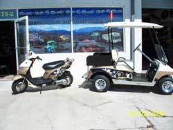 Cart and scooter