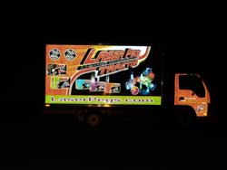 truck at night