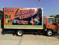 truck in daytime