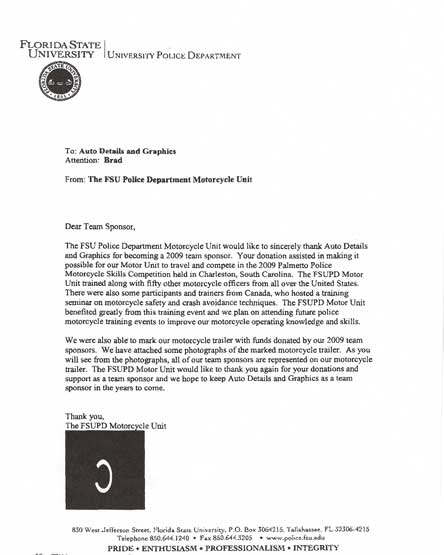 FSU testimonial